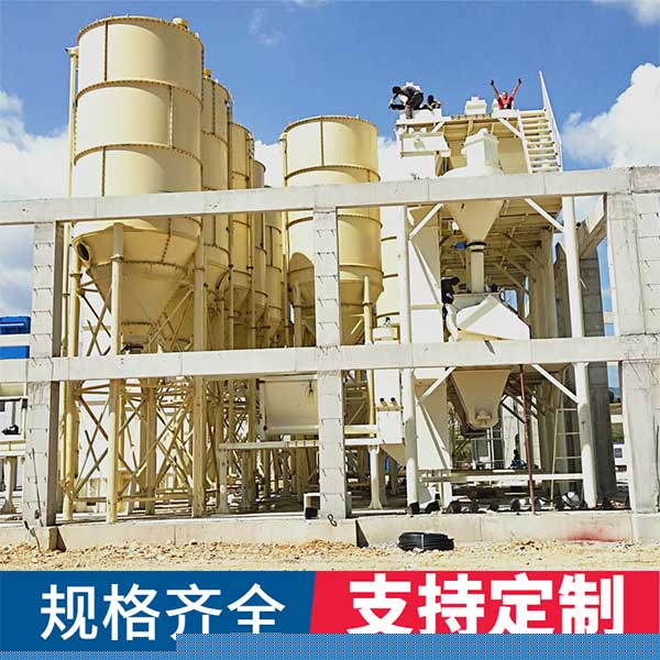 干混砂漿生產(chǎn)線設(shè)備組成，干混砂漿生產(chǎn)線有哪些設(shè)備